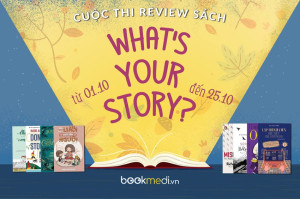 Kent cùng bookmedi phát động cuộc thi review sách “what’s your story?”