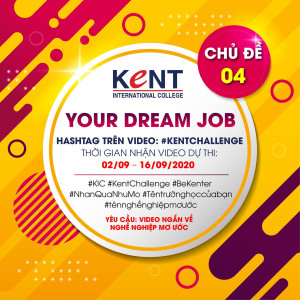 Chủ đề 4 của cuộc thi Tiktok Challenge chính thức bắt đầu với tên gọi “Your Dream Job”